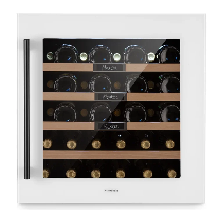Photographie : Klarstein Vinsider 36 Uno (10041287) (Blanc, porte vitrée, 1 zone)