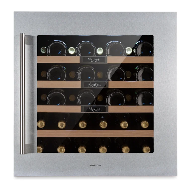 Photographie : Klarstein Vinsider 36 Uno (10041288) (Argent, porte vitrée, 1 zone)